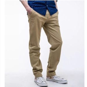 Khaki chino pants 32 mens